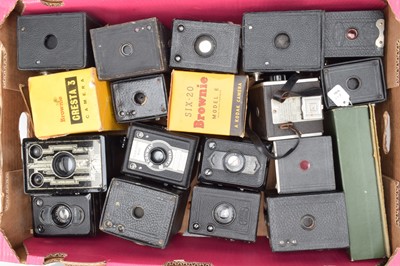Lot 423 - A Tray of Box Cameras