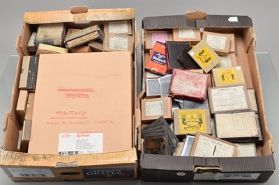 Lot 425 - A Tray of Glass Negatives