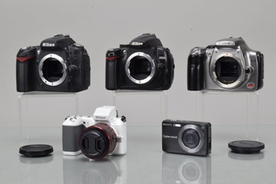Lot 435 - A Group of Digital Cameras