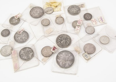 Lot 247 - A group of Eighteen Victoria Silver coins