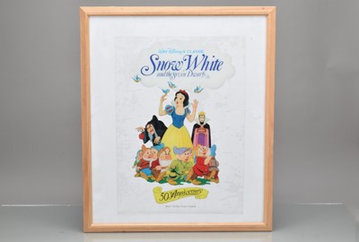 Lot 475 - A Snow White and The Seven Dwarfs Window Sticker