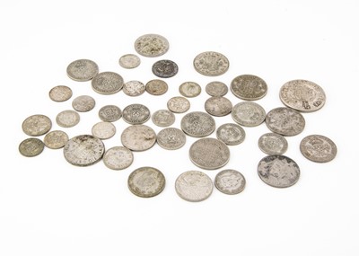 Lot 255 - A collection of George VI pre 1947 coinage