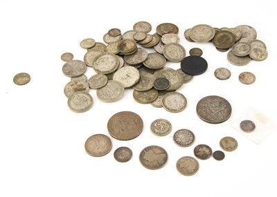 Lot 257 - A collection of Victorianand George V Silver coinage