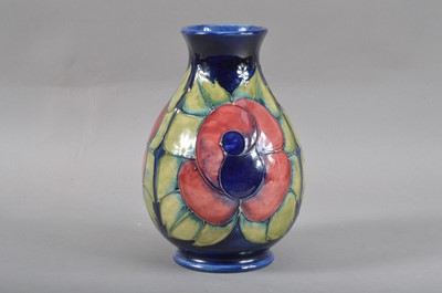 Lot 26 - A modern Moorcroft pottery baluster vase