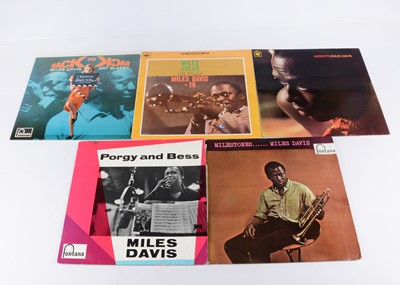 Lot 128 - Miles Davis LPs