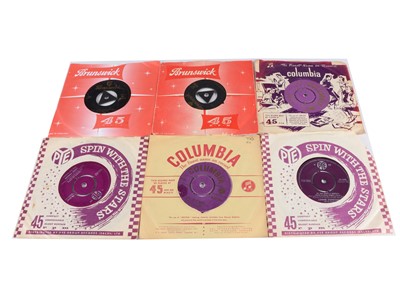 Lot 257 - Rock n Roll / Skiffle 7" Singles
