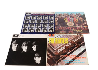 Lot 265 - Beatles LPs