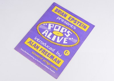 Lot 458 - The Beatles / Pops Alive Concert Programme