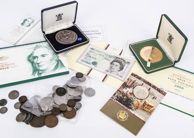 Lot 297 - Two modern Royal Mint commemorative medallions