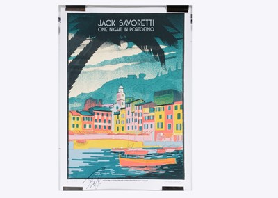 Lot 469 - Jack Savoretti / One Night in Portofino Poster / Jon Mackay
