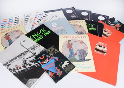 Lot 474 - Genesis / Peter Gabriel Programmes