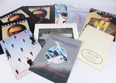 Lot 477 - Elton John Programmes