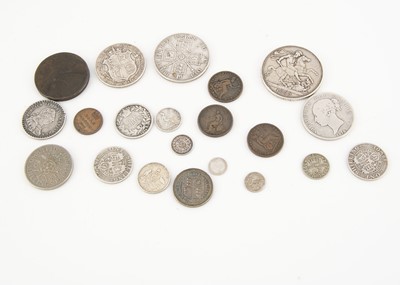 Lot 299 - A small collection of British coins