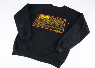Lot 494 - Frank Zappa Tour Sweatshirt