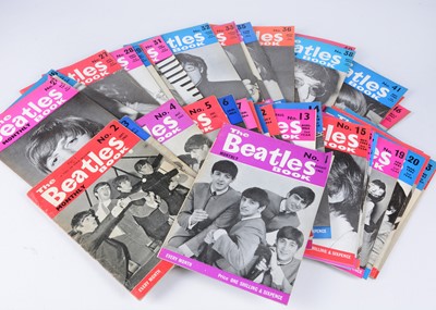 Lot 502 - Beatles Monthly Magazines