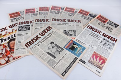 Lot 507 - Music Week Magazines 1979 -1981