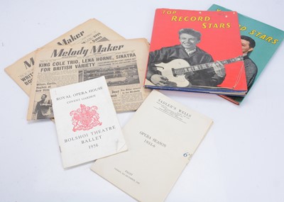 Lot 510 - Music Magazines / Books / Programmes