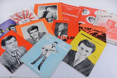 Lot 515 - Pop Concert Programmes