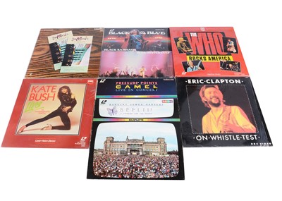 Lot 516 - Rock Laser Discs / Videodiscs