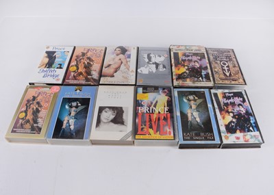 Lot 517 - Prince / Kate Bush Videos