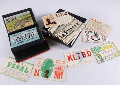 Lot 521 - Vintage Ham Radio QSL Cards