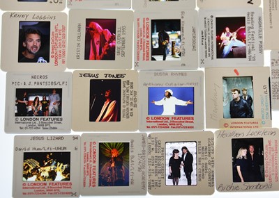 Lot 523 - Rock / Pop Music Artists / Photographic Slides