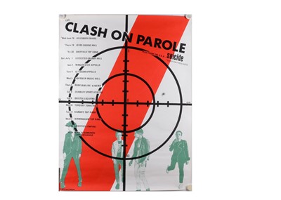 Lot 532 - The Clash Tour Poster