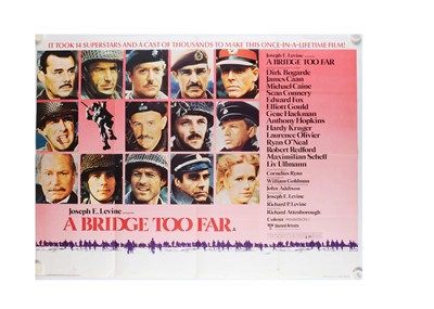 Lot 537 - A Bridge Too Far (1977) UK Quad Poster
