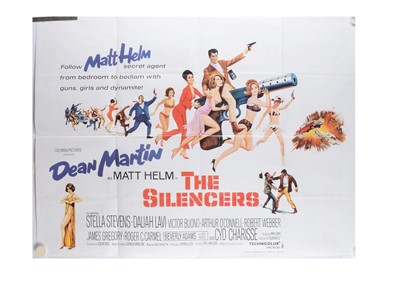 Lot 540 - The Silencers (1966) Quad Poster