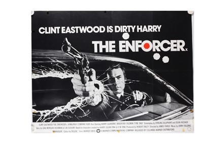 Lot 544 - The Enforcer (1976) UK Quad poster