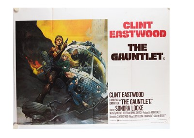 Lot 546 - The Gauntlet (1977) UK Quad poster