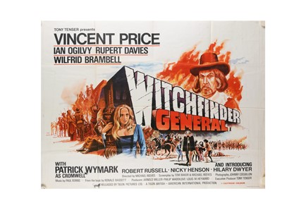 Lot 552 - Witchfinder General (1968) UK Quad Poster