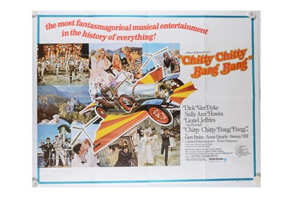Lot 554 - Chitty Chitty Bang Bang (1968) UK Quad poster