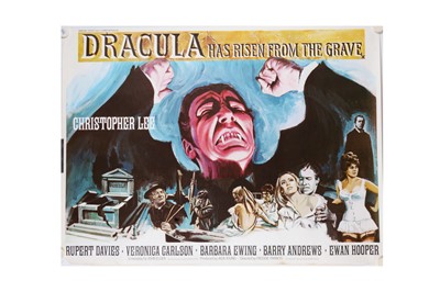 Lot 561 - Dracula Has Risen From The Grave (1968) UK Quad Poster