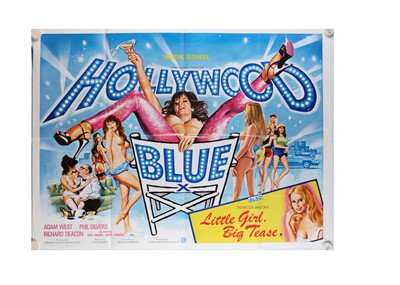 Lot 564 - Hollywood Blue (1977) UK Quad Poster