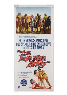 Lot 578 - Five Man Army Film Posters