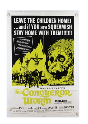 Lot 596 - The Conqueror Worm (1968) US One Sheet poster