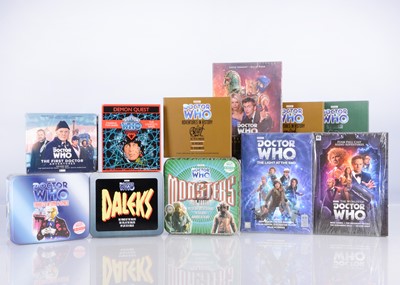 Lot 606 - Doctor Who / Audio CD Box Sets