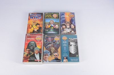 Lot 607 - Doctor Who / VHS Videos