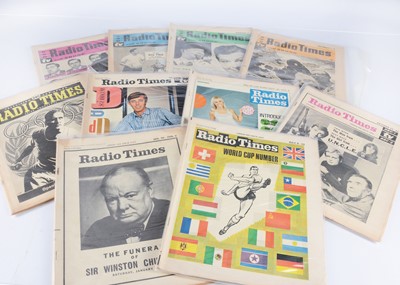 Lot 663 - 1960s Radio Times Magazines