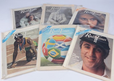 Lot 670 - 1978 Radio Times Magazines