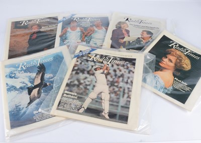 Lot 674 - 1982 Radio Times Magazines