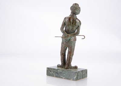 Lot 698 - Tommy Steele / Charlie Chaplin Sculpture