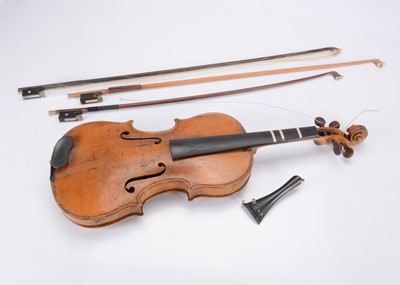 Lot 708 - English Violin