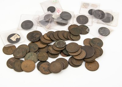 Lot 322 - A collection of British copper coinage