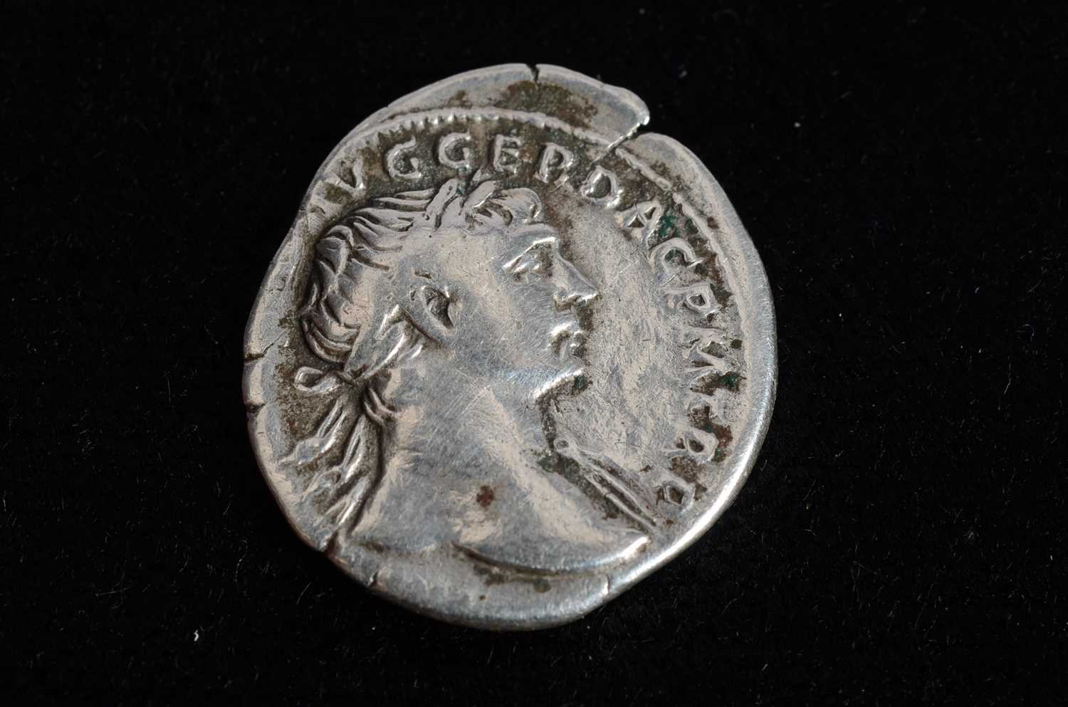 Lot 1 - A Roman Silver Denarius Coin