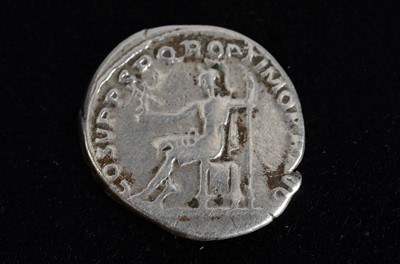 Lot 1 - A Roman Silver Denarius Coin