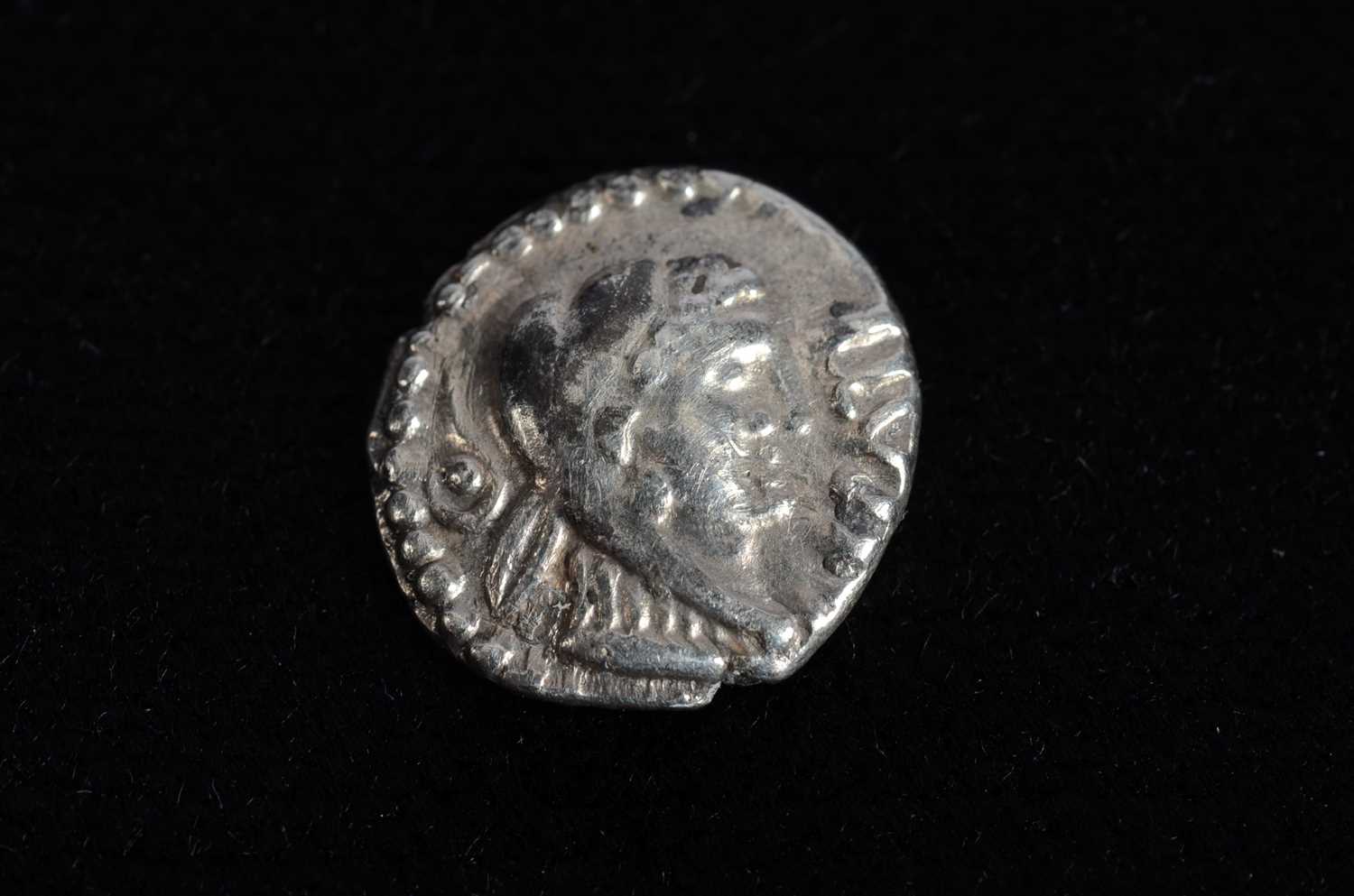 Lot 2 - A small Roman silver coin
