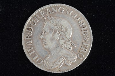 Lot 15 - An Oliver Cromwell Silver Shilling