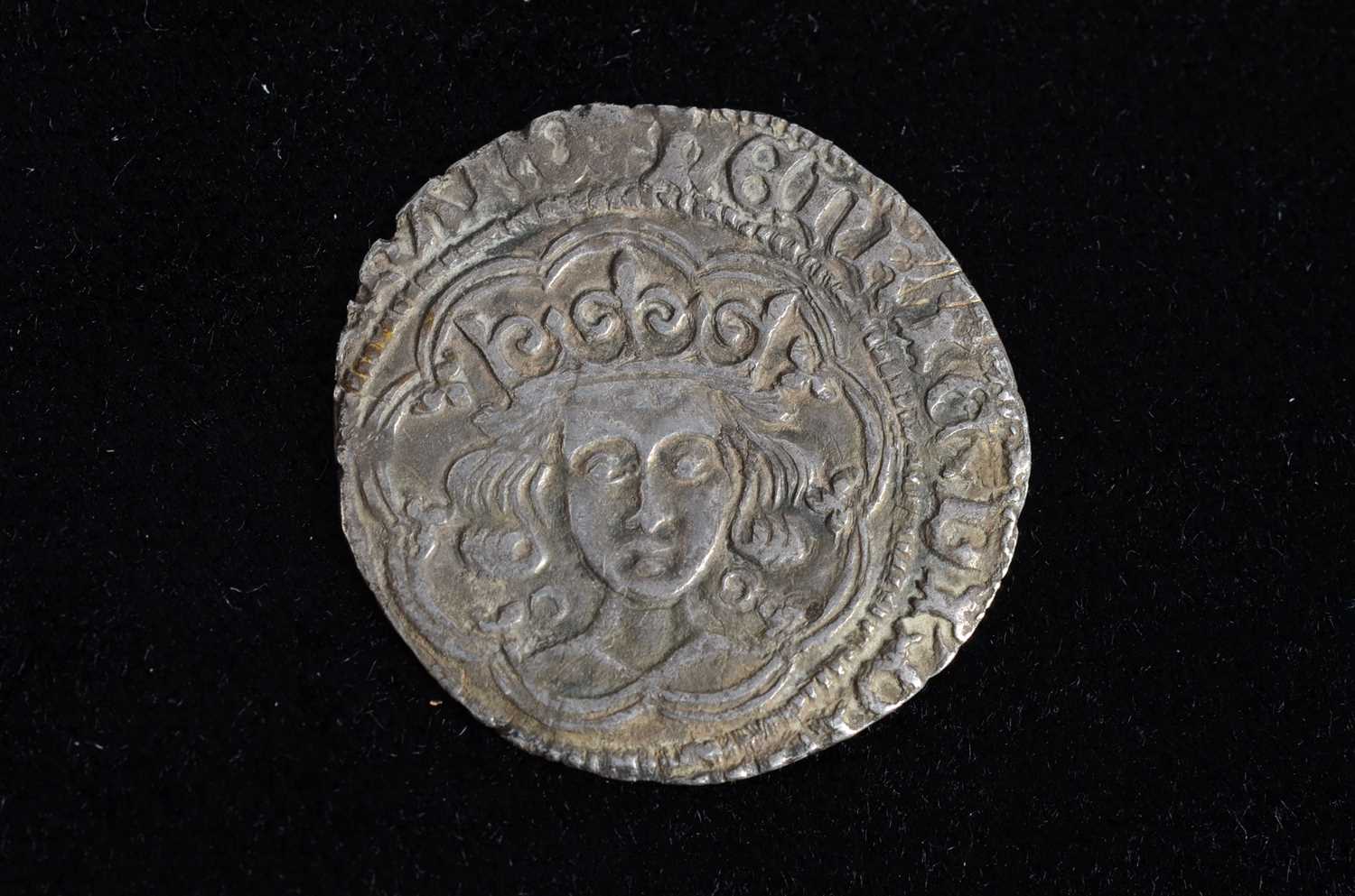 Lot 16 - An early hammered Henry VI silver groat